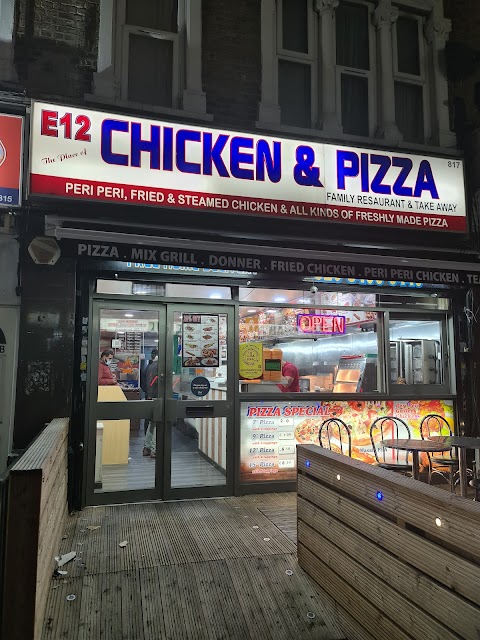 E12 Chicken and Pizza