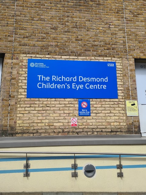 Children's A&E at Moorfields Eye Hospital