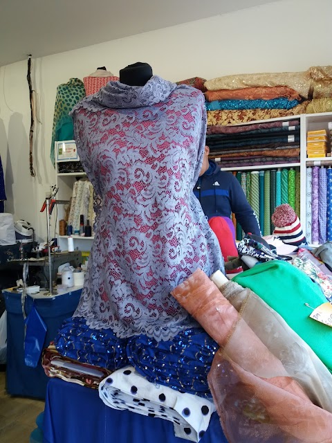 Stylish Fabrics and textiles. Tailoring and alterations