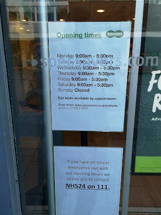 Specsavers Opticians and Audiologists - Bathgate