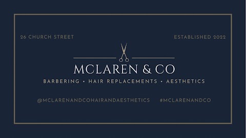 McLaren & Co Barbering, Hair Replacements & Aesthetics