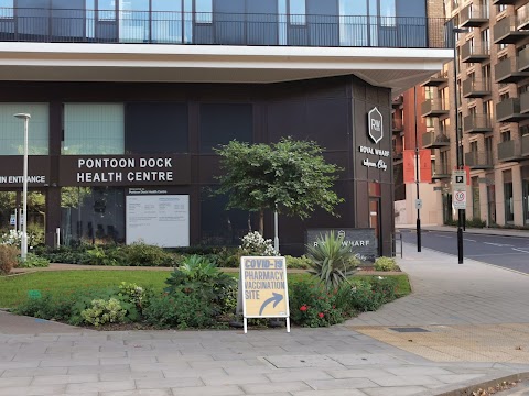 Royal Docks Pharmacy POST Office and vaccination site