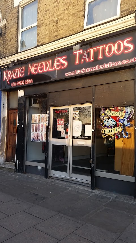 Krazie Needles Tattoos