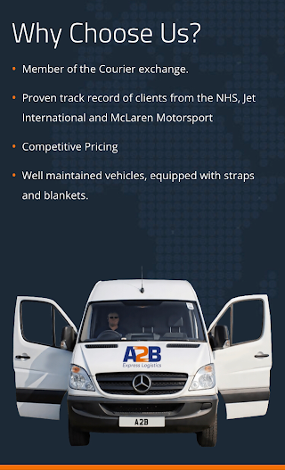 A2B Express Logistics - Couriers Sussex