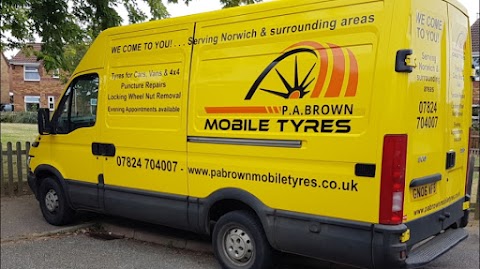 P A Brown Mobile Tyre & Battery (Norwich)