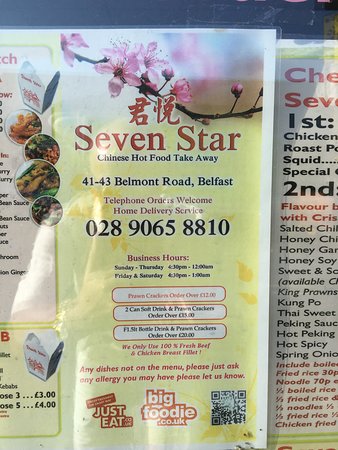 SEVEN STARS Chinese Takeaway