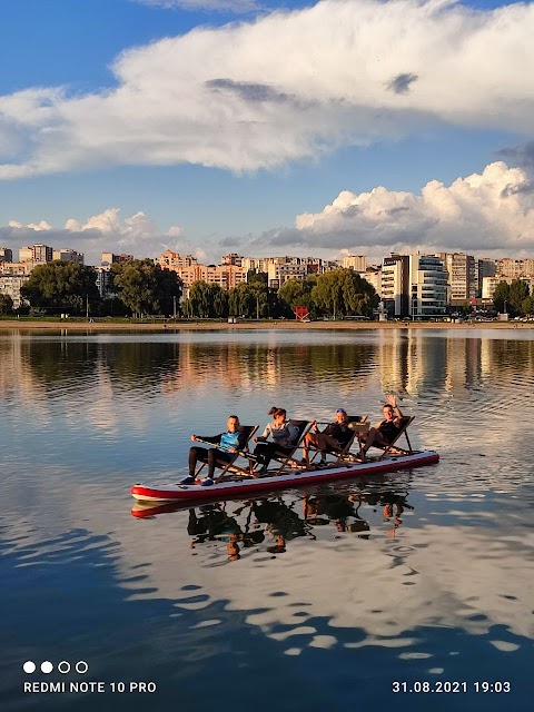 WATER STATION KHMELNYCKIY - Сап, каяк, драгонбот та прогулянки на катері