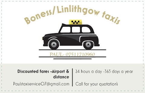 Boness/Linlithgow taxis