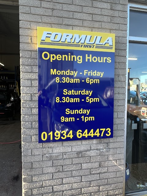 Formula First Tyre Exhaust & Auto Centre Ltd