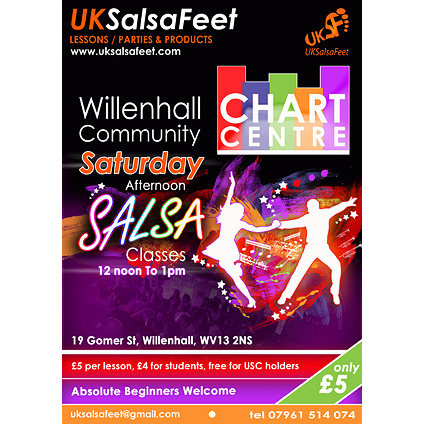 Willenhall beginners Salsa Lesson (Walsall)