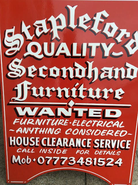 stapleford quality second hand furniture