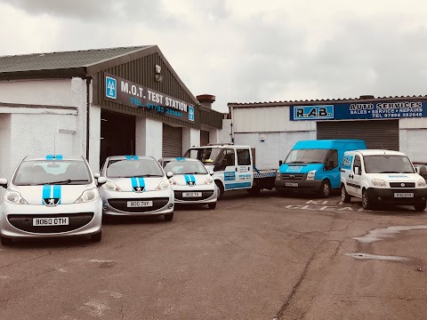 RAB AUTO SERVICES, HOPTON GARAGE