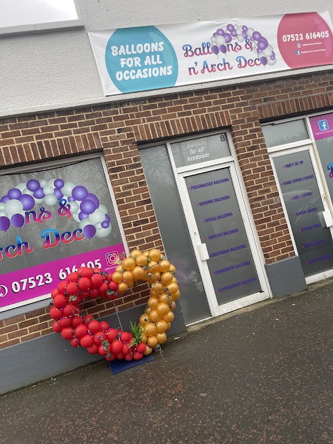 Balloons & n’Arch Deco