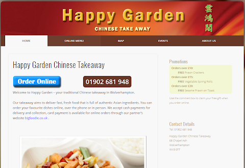 Happy Garden Chinese Takeaway