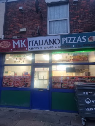 MK Italiano pizzas