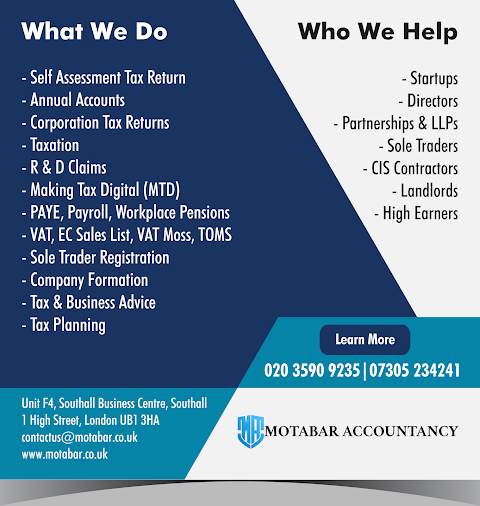 Motabar Accountancy - AAT Licensed Accountant