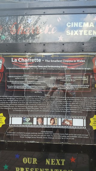 La Charrelle. worlds smallest cinema