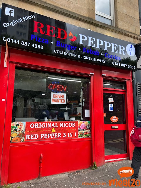 Red Pepper 3 In 1 Takeaway