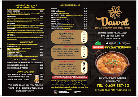 Dawat - Indian Restaurant and Grill House