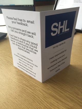 SHL Cleaning Services