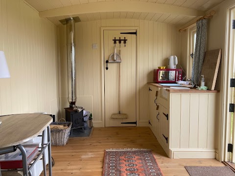 Oxton Hill Hideaway shepherds huts and touring caravan site