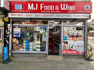 MJ FOOD & WINE (ALCHOL,NEWSAGENT,MONEY TRANSFER,NORTH HARROW)