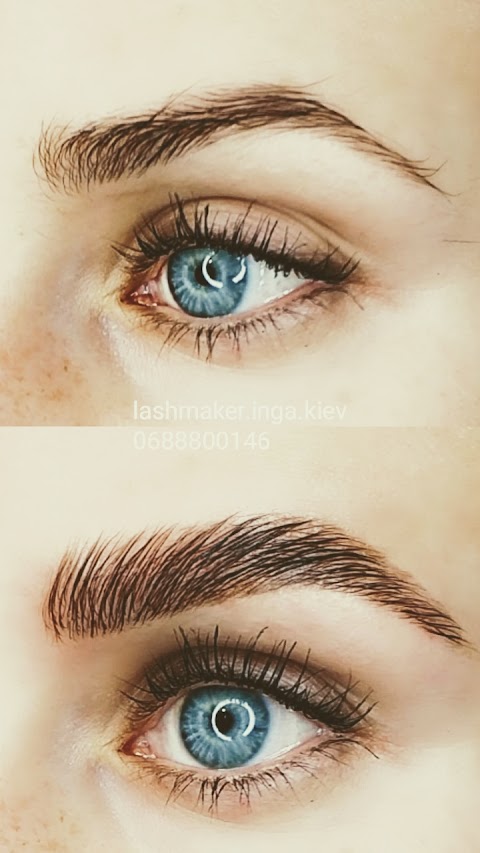 Lashes.Brows.Study by Inga Shevchuk