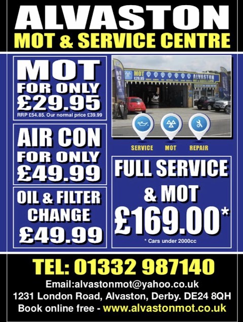 Alvaston MOT & Service Centre Ltd.