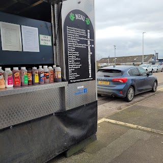 The castle burger van