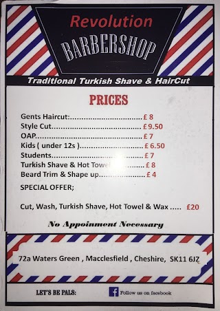 Macclesfield Revolution Barbershop