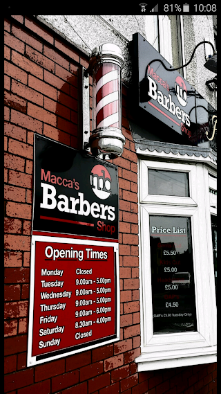 Maccas Barbers Shop