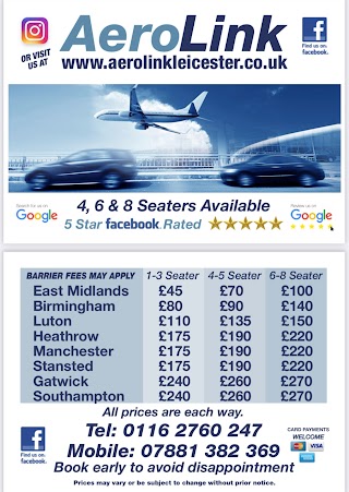 AeroLink Taxis Leicester