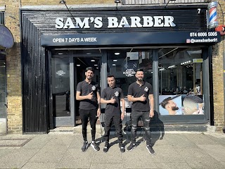 Sam's barber