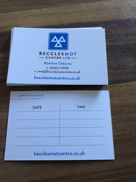 Beccles mot centre ltd