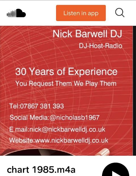 Nick Barwell DJ