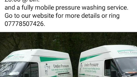 Underpressure Wheelie Bin Cleaning and Pressure Washing Services