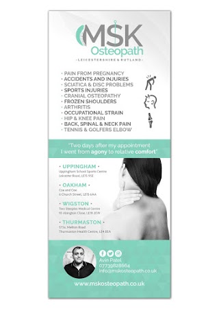 MSK Osteopath @ Dr Natasha Clinics