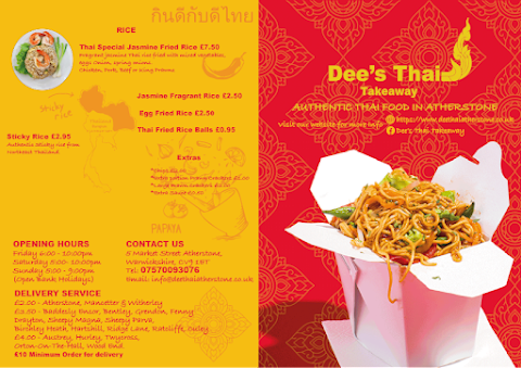 Dee's Thai Takeaway Atherstone