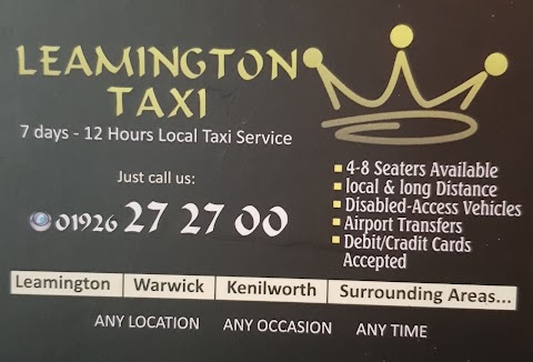 Royal Taxi Leamington Spa