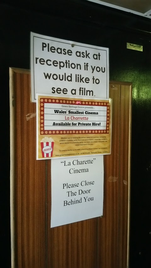 La Charrelle. worlds smallest cinema