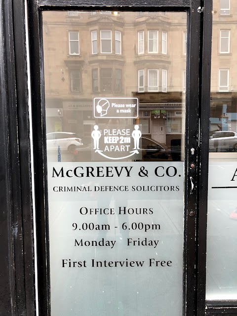 McGreevy & Co Criminal Defence Solicitors Glasgow