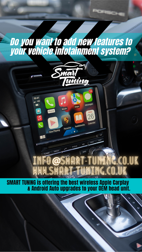 SMART TUNING | APPLE CARPLAY | ANDROID AUTO | PORSCHE | ASTON MARTIN | MERCEDES | ROLLS-ROYCE | BMW | AUDI | JLR