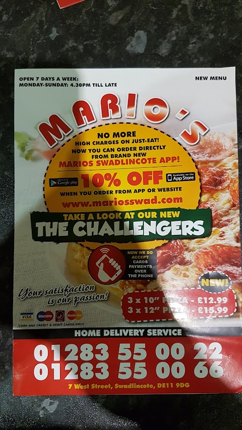 Mario's pizza