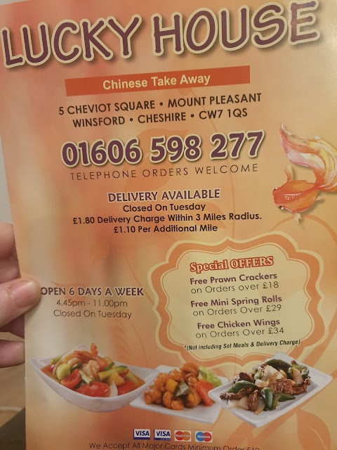 Lucky house Chinese takeaway