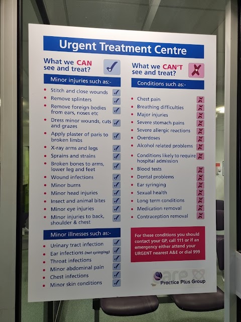 Practice Plus Group Urgent Treatment Centre, Southampton