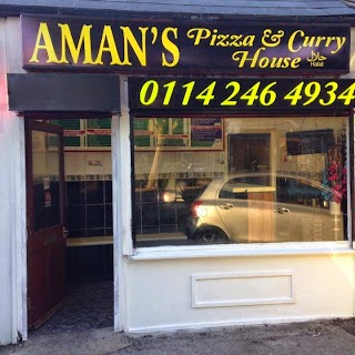 Aman's pizza & curry house