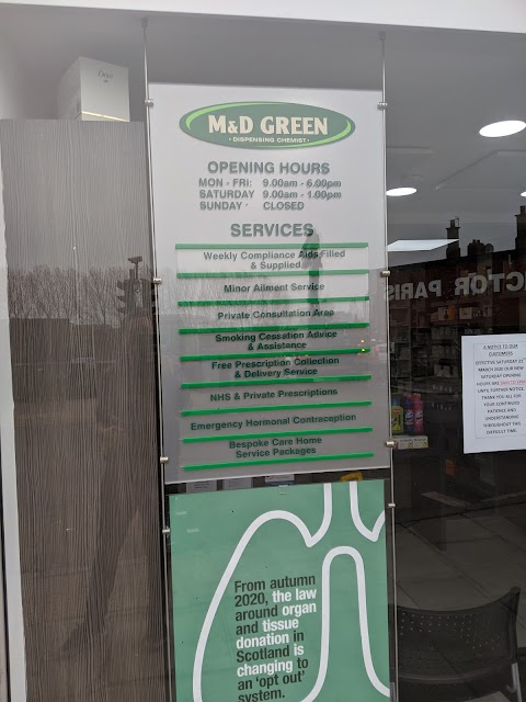 M&D Green - Fountainbridge Pharmacy