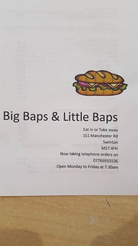 Big Baps & Little Baps Food