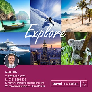 Travel Counsellors, Matt Hills