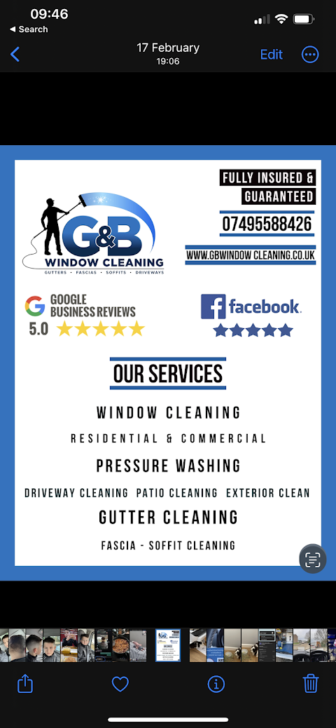 G&B Window Cleaning